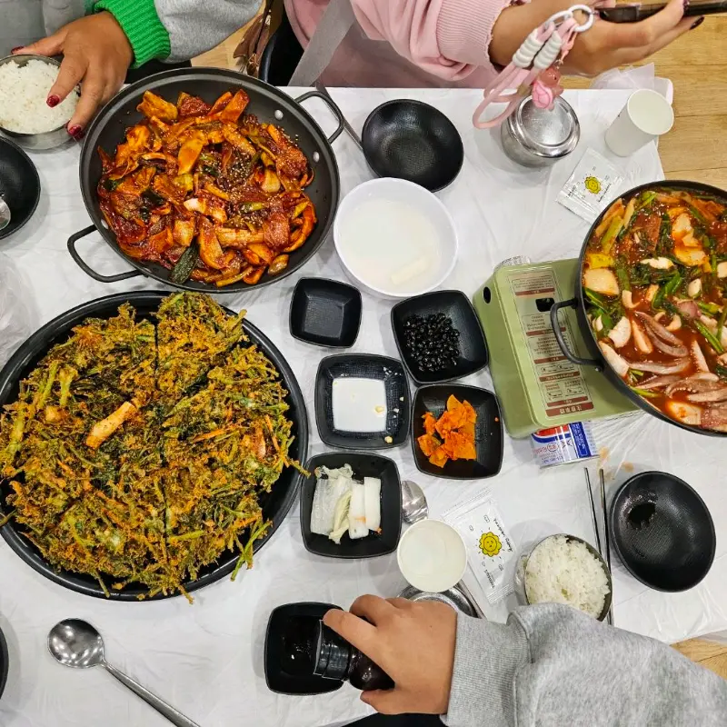 푸짐한 한 상 차림