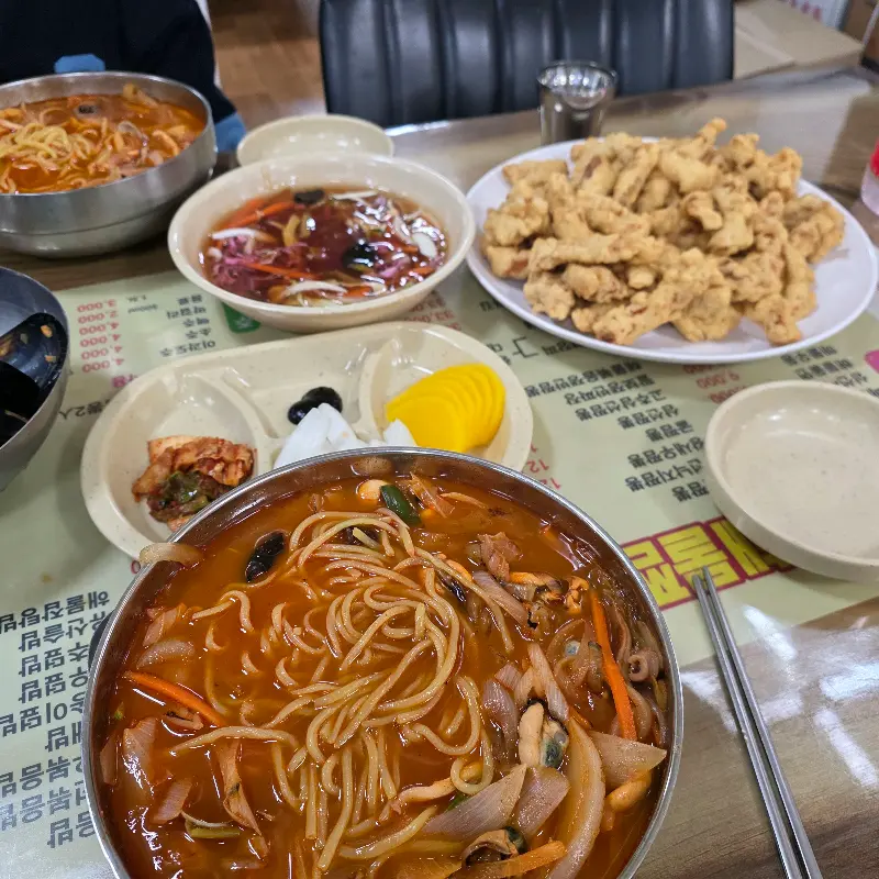 푸짐한 한상차림