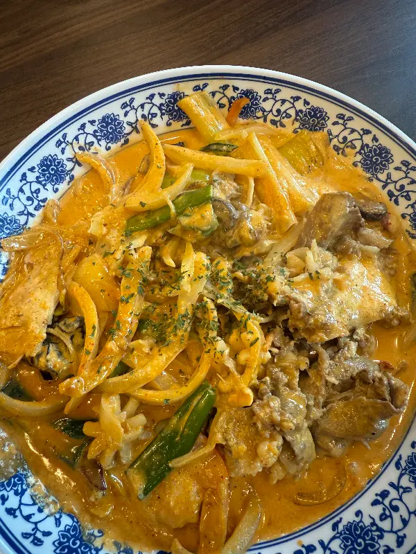 매콤하고 부드러운 크림짬뽕