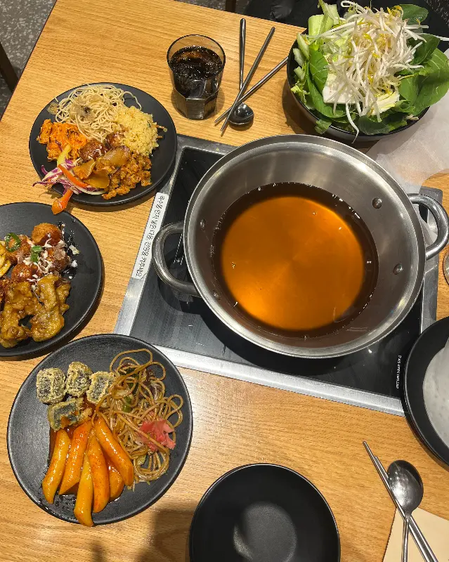 테이블 전체 샷