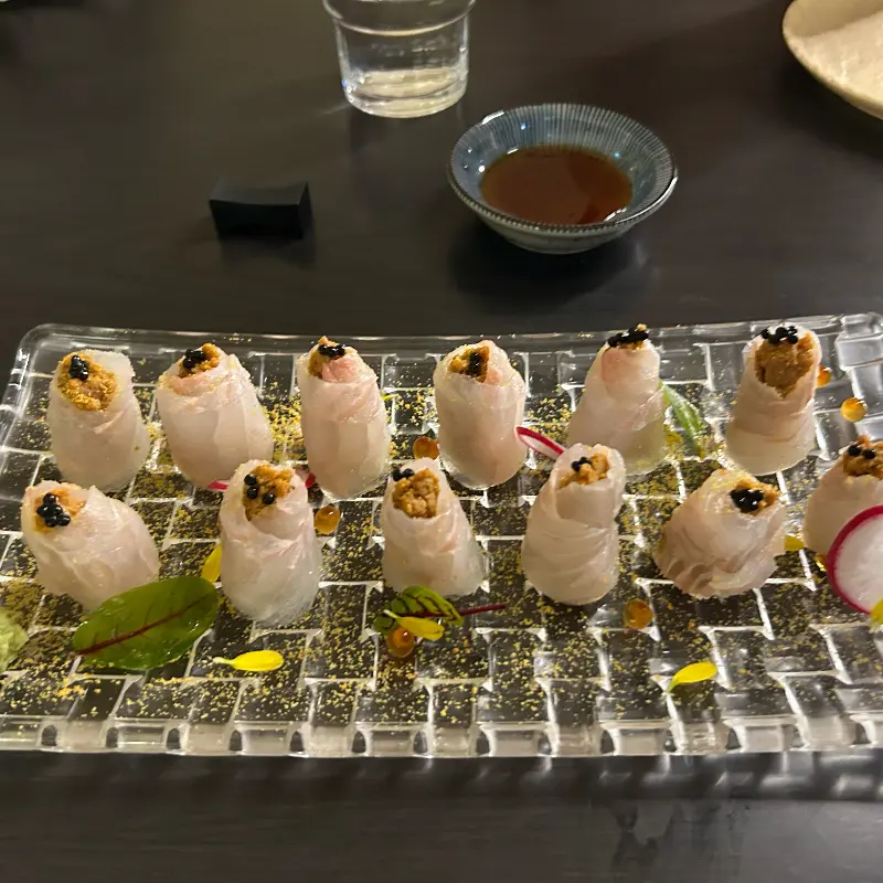 안키모 광어말이