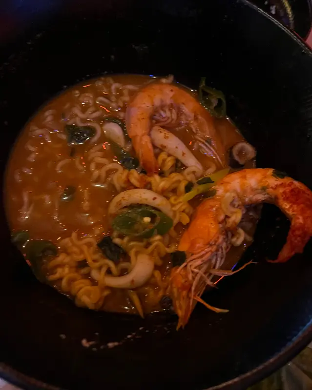 섬마을포차 해물라면