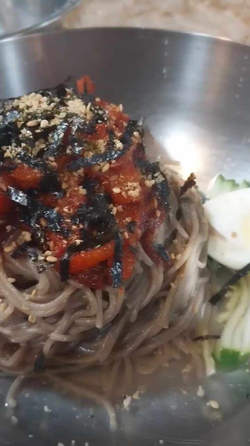 비빔 막국수