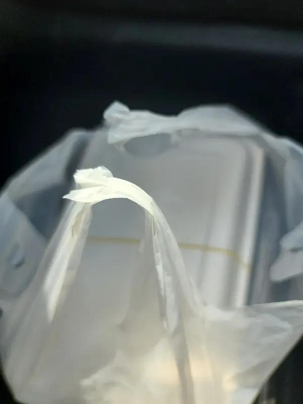 포장해 가는 모습