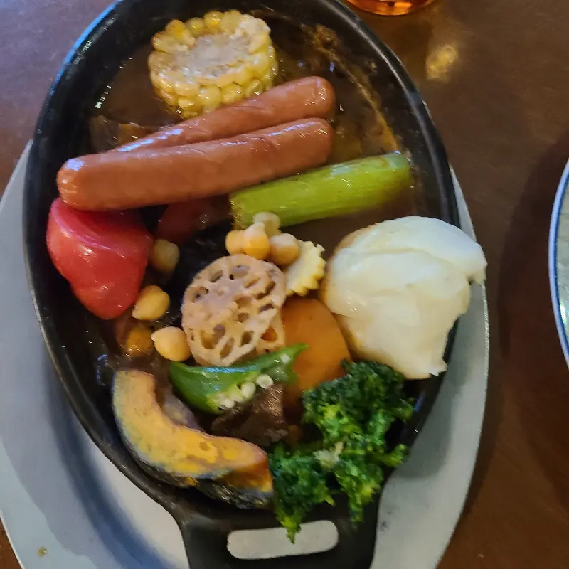 독특한 메뉴인 듯한 또 다른 음식 사진