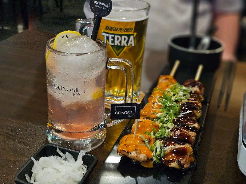 오뎅 나베와 닭꼬치