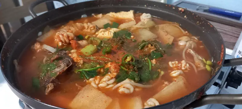 푸짐한 탕 재료
