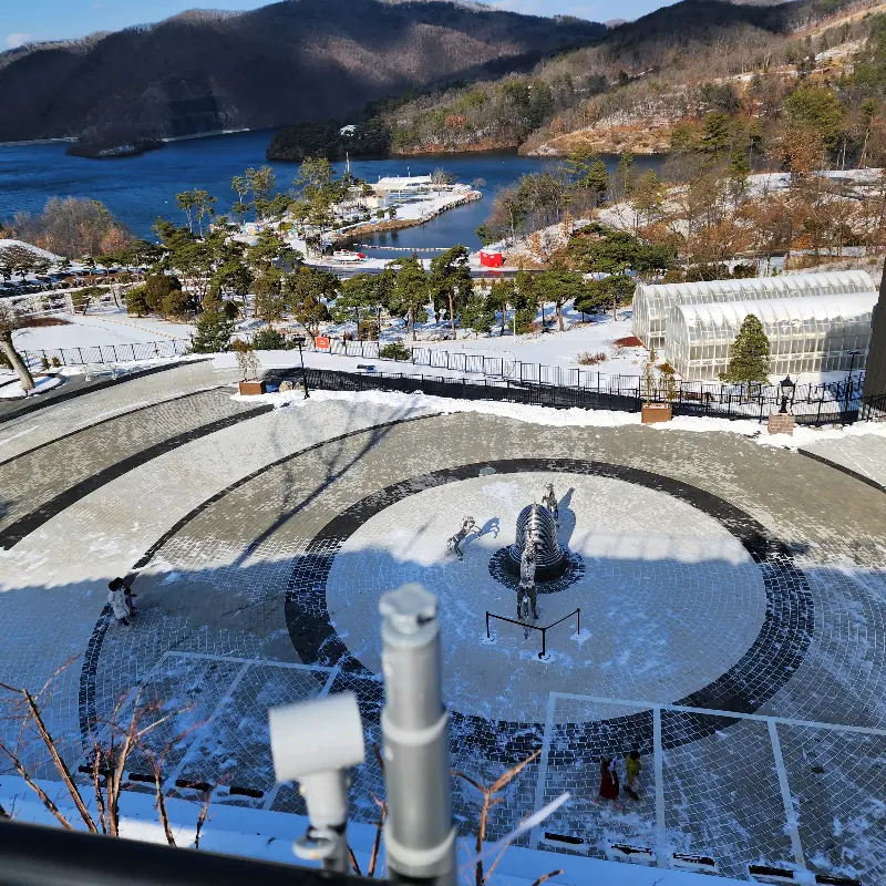 투썸플레이스 벨포레점에서 바라본 풍경