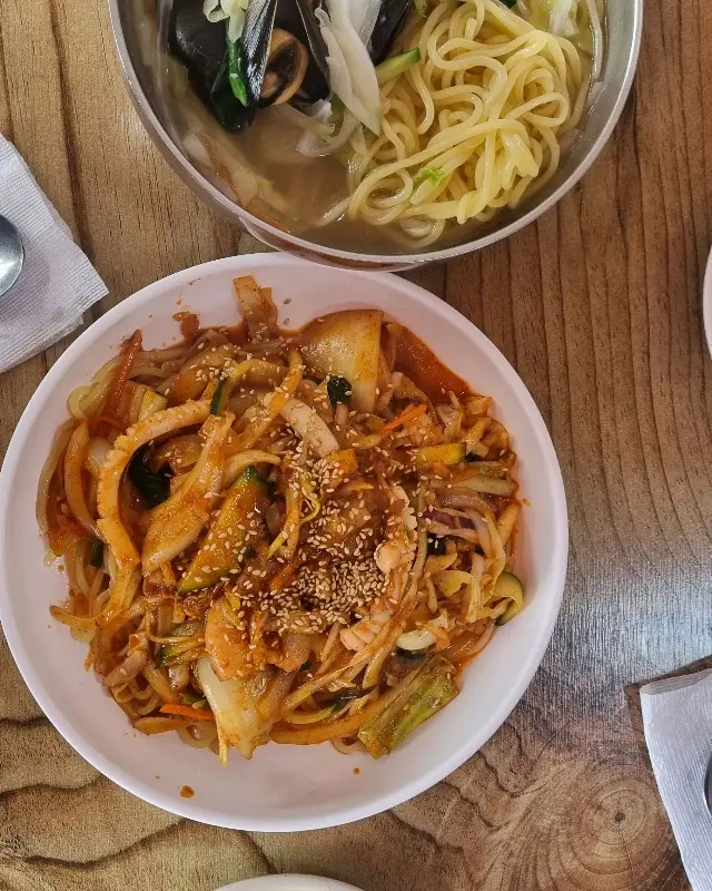 야끼우동과 우동