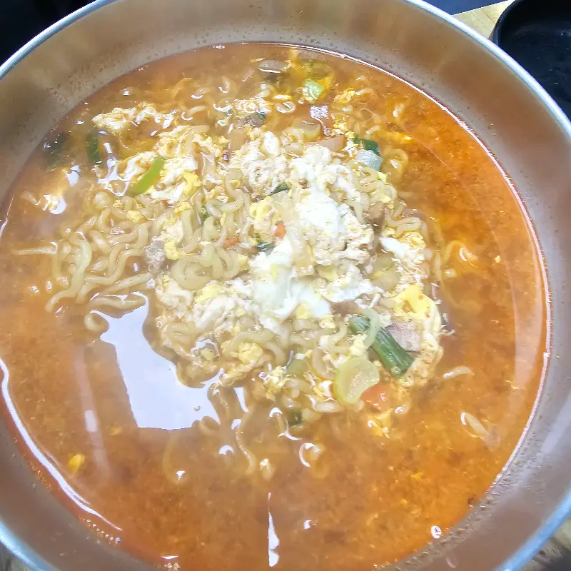 얼큰한 라면