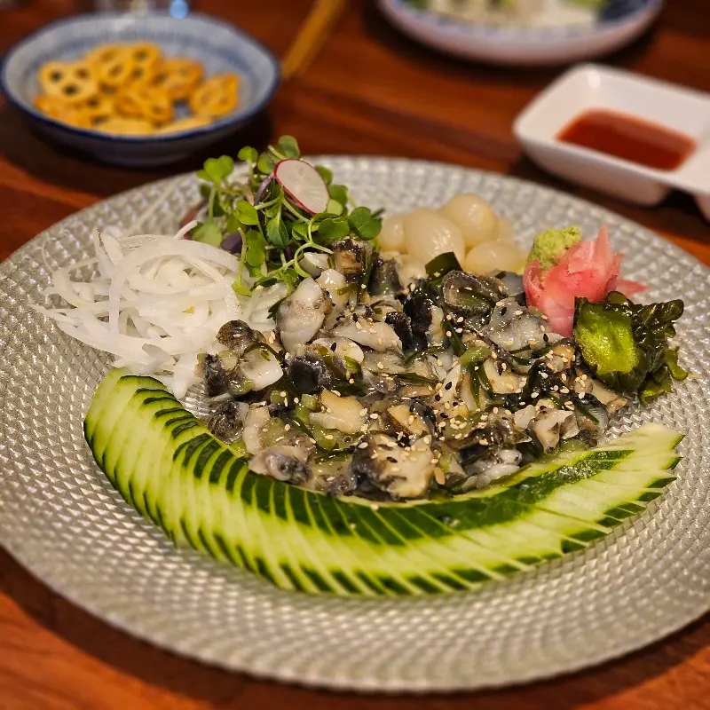 신선한 해산물이 가득한 안주