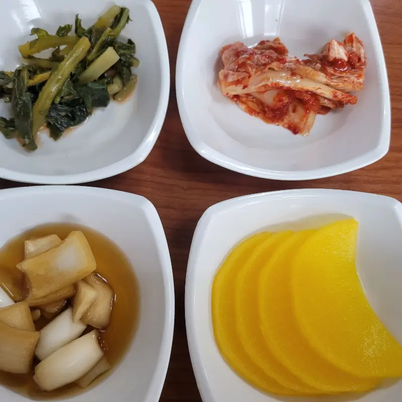 기본 반찬