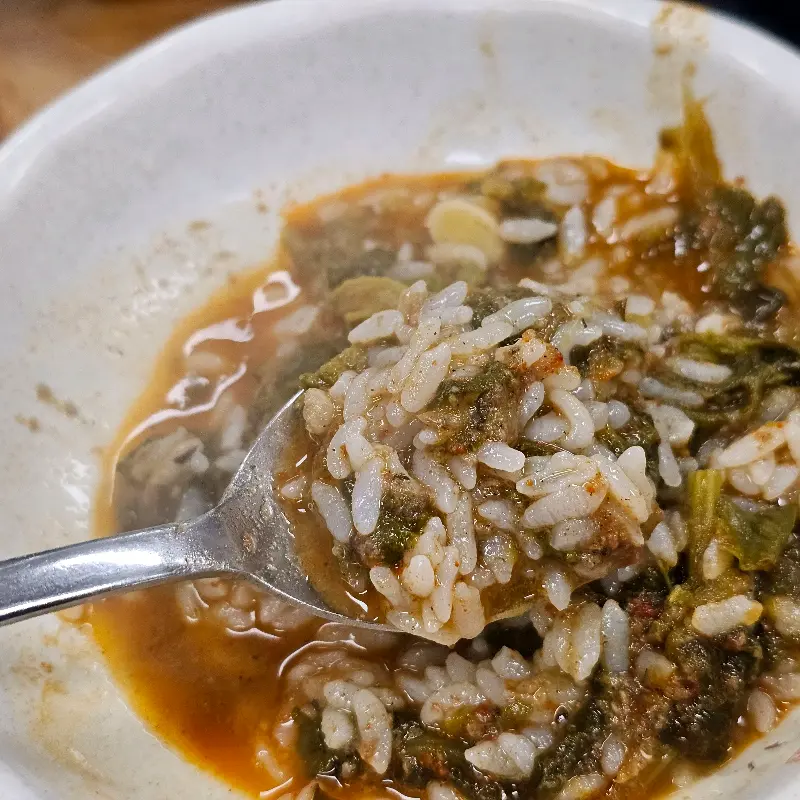 얼큰하고 시원한 장어탕