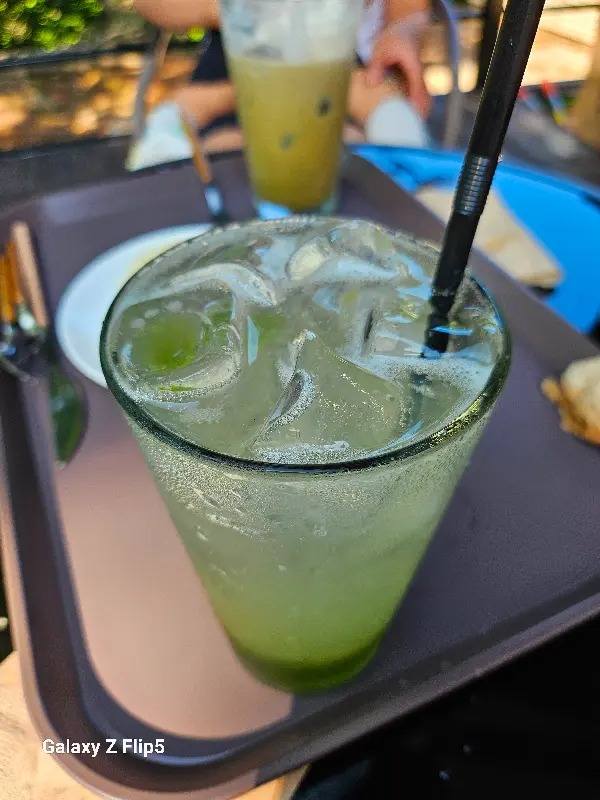 음료와 샌드위치