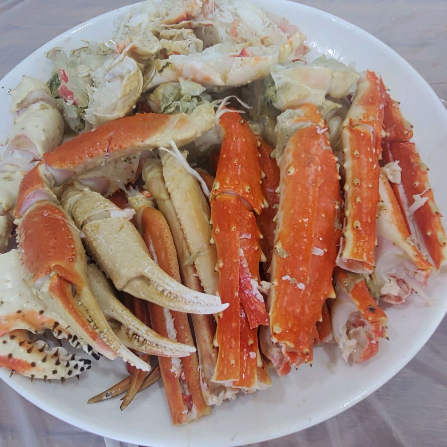 먹음직스러운 킹크랩