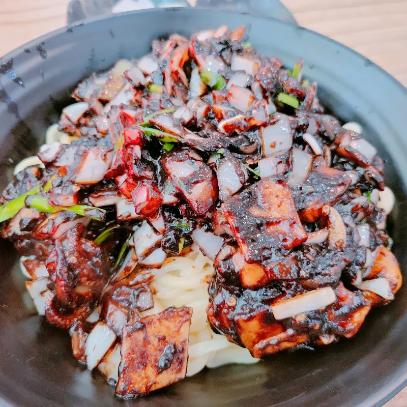 해물 간짜장 근접샷