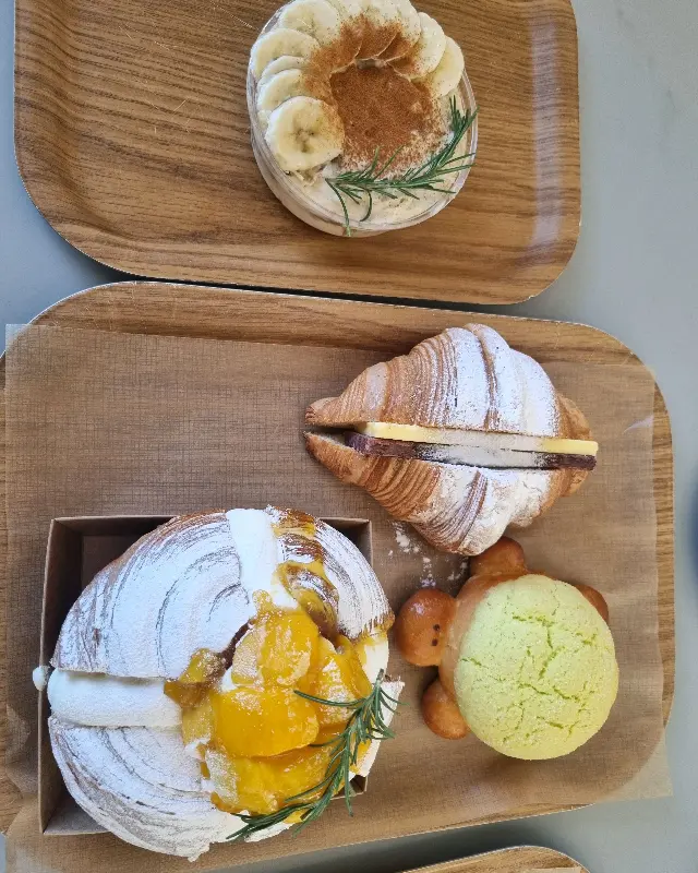 다양한 디저트 메뉴