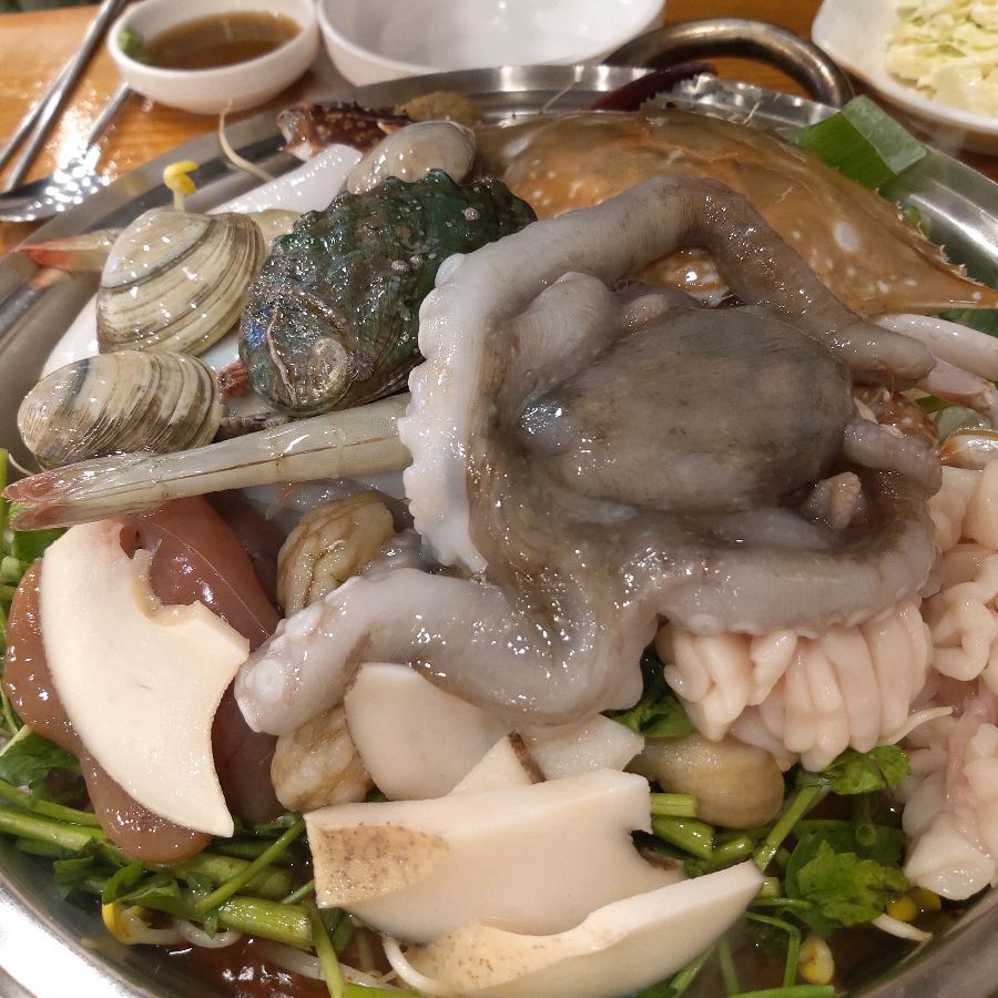 살아있는 해산물