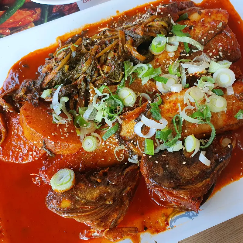 코다리 정식 한 상