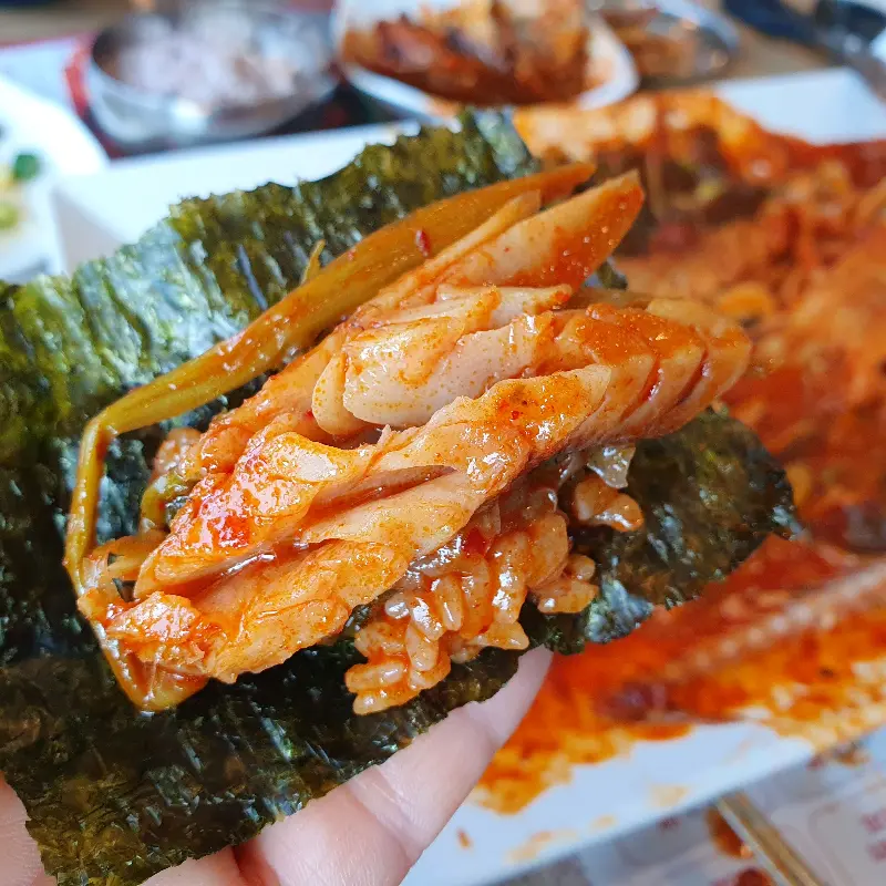 김에 싸 먹는 코다리조림