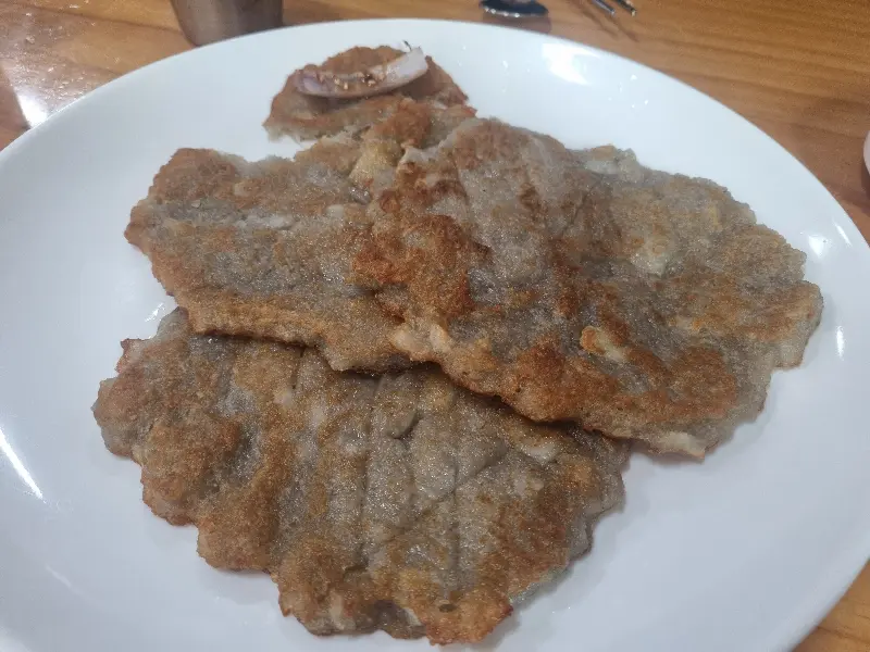 감자전 클로즈업