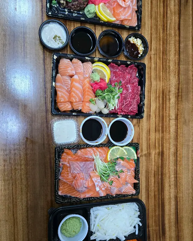 다양한 꼬치 메뉴들