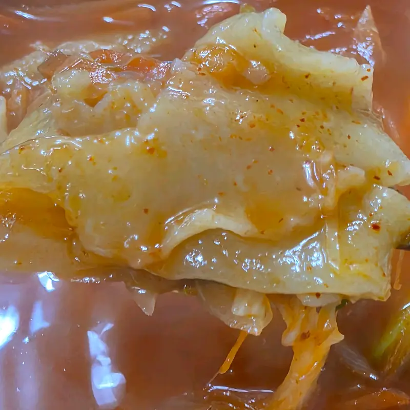 얼큰한 국물에 쫄깃한 수제비