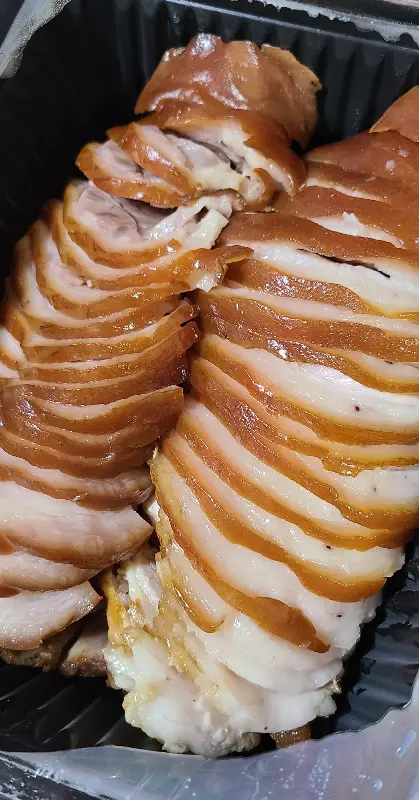 깔끔하게 포장된 족발