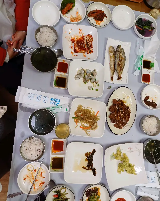 푸짐한 한 상 차림