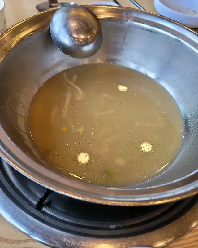 만두전골 육수