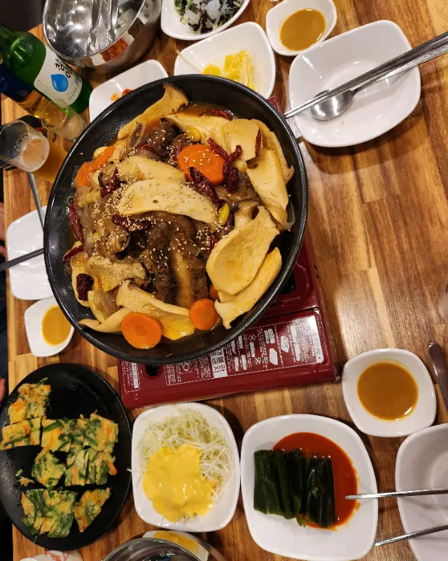 인투찜 한상차림