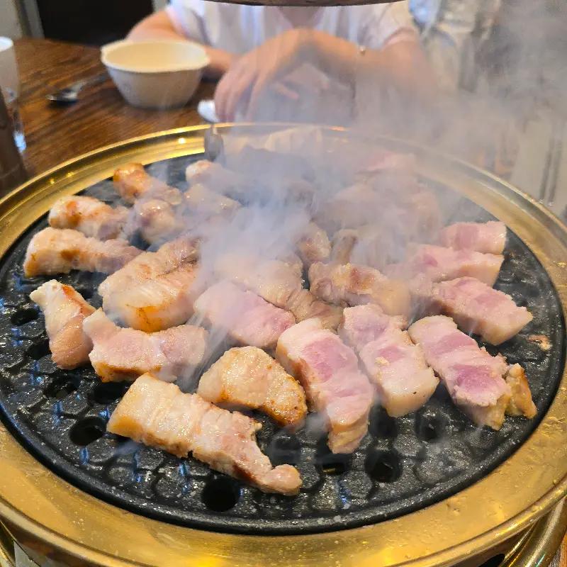 잘 익은 고기들