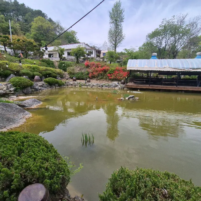 장어 굽는 모습