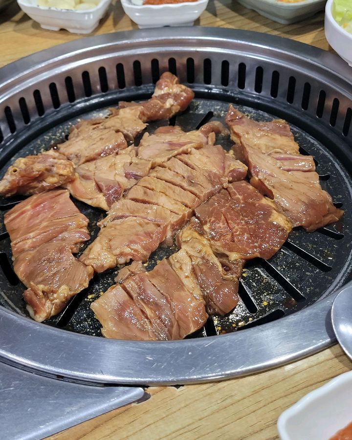 숯불 돼지갈비