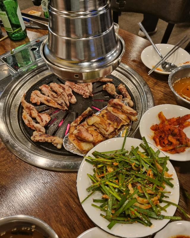 만덕숯닭 숯불구이