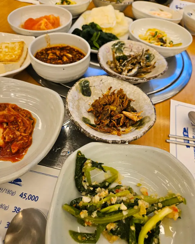 푸짐한 한 상 차림