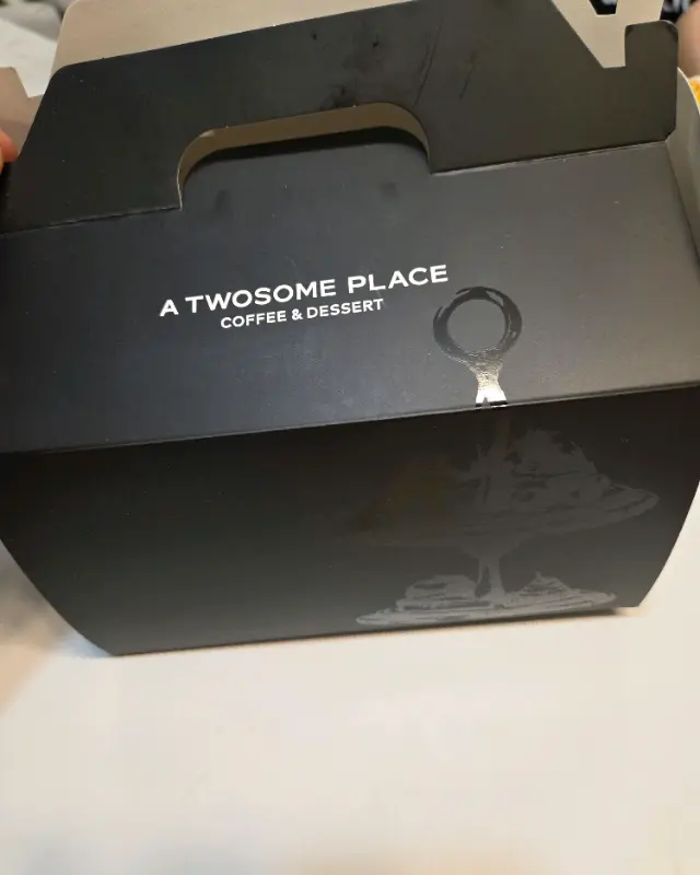 투썸플레이스 케이크 상자