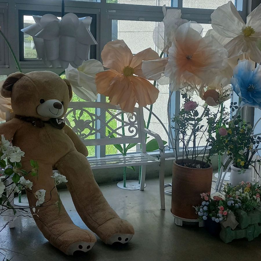 카페 내부 장식