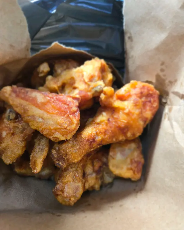 포장된 풍년통닭