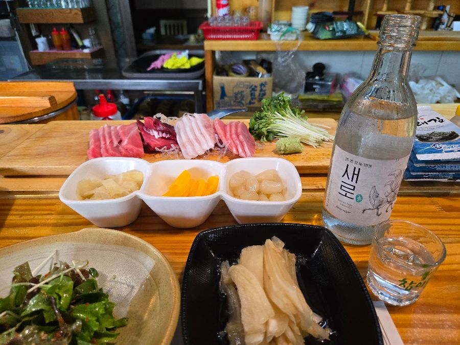 신선한 해산물이 듬뿍 들어간 삼선짬뽕