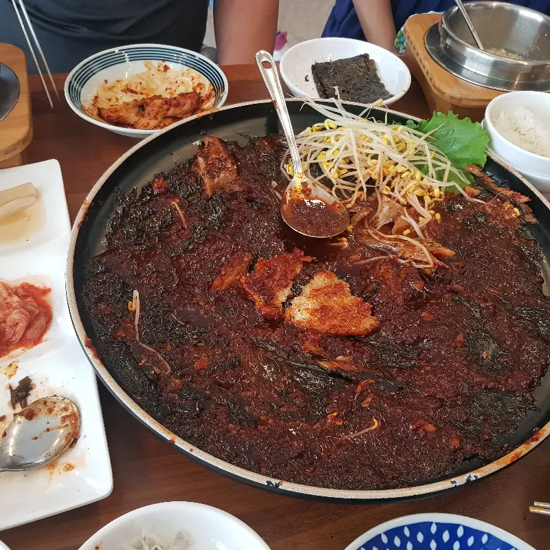 푸짐한 코다리조림 한 상