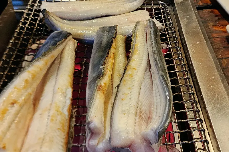 노릇하게 구워진 장어