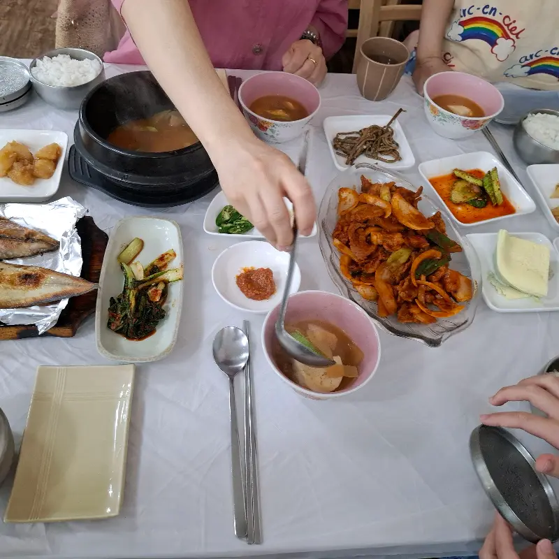 푸짐한 한상차림