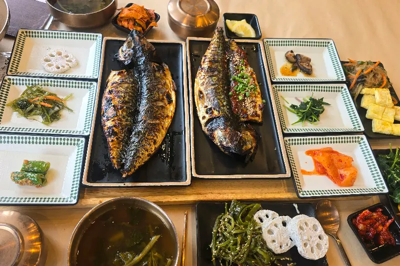 푸짐한 고등어 구이