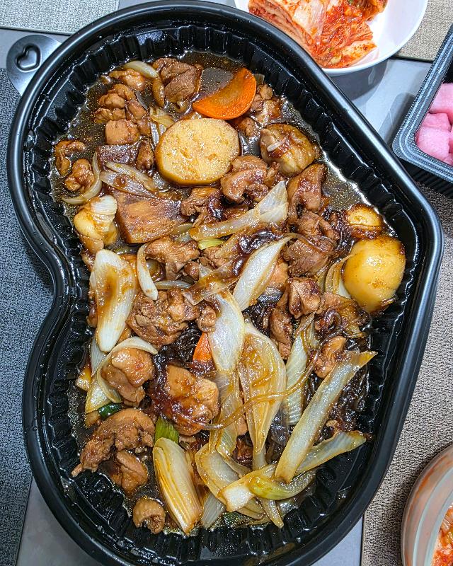 두찜 간장찜닭