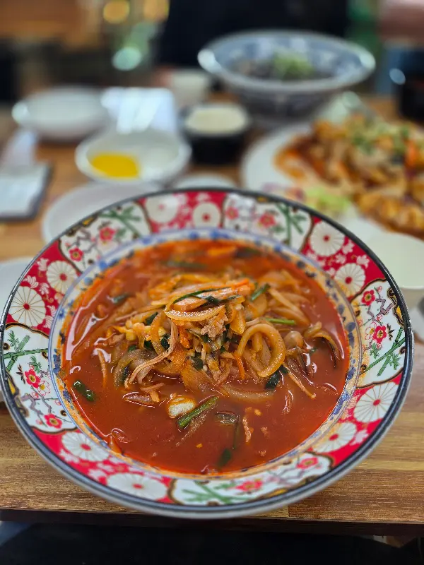 깔끔한 짬뽕의 모습