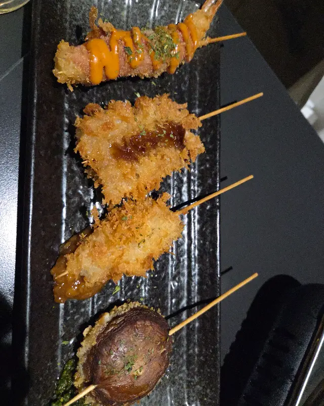 바삭한 쿠시카츠