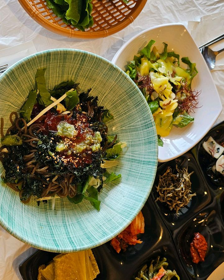 상화식당 상차림