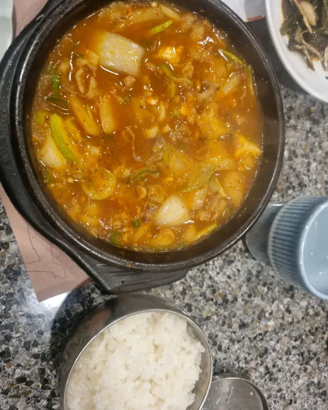 차돌 된장찌개