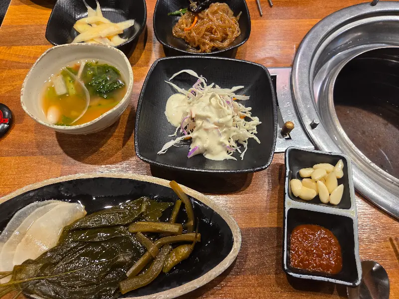 화화의 기본 반찬